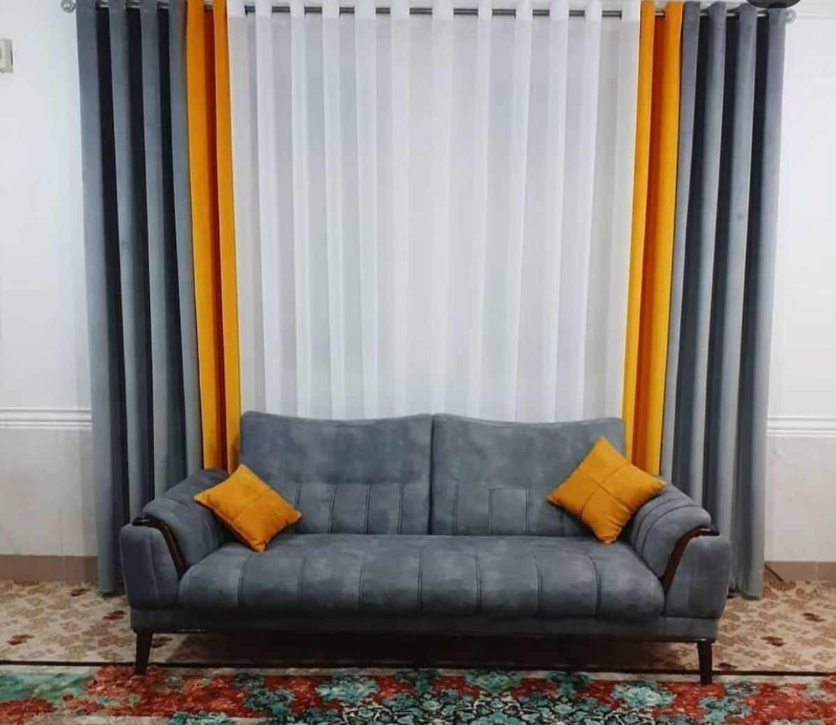 wave window curtains