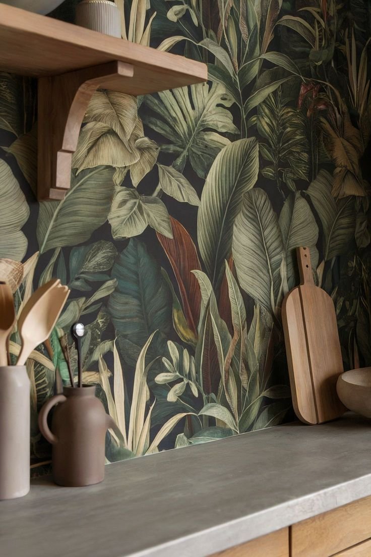 vinyl wallpaper for bathroom