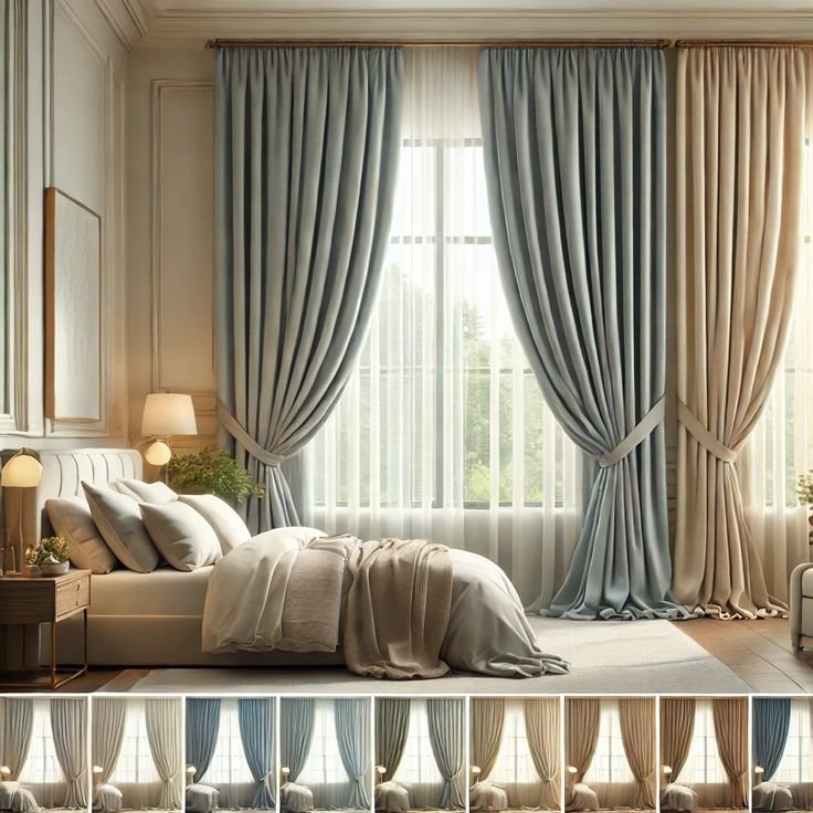 Curtains Bangs Tailored for Luxury Homes in Abu Dhabi