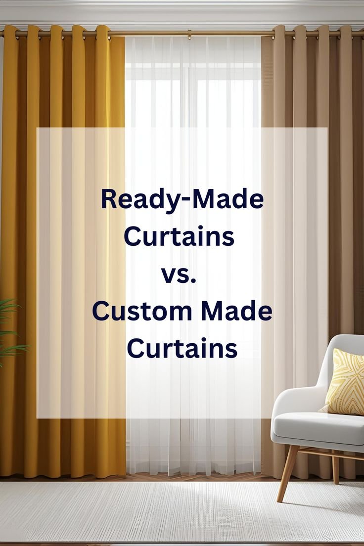 Custom-Made vs Ready-Made Curtains in Abu Dhabi