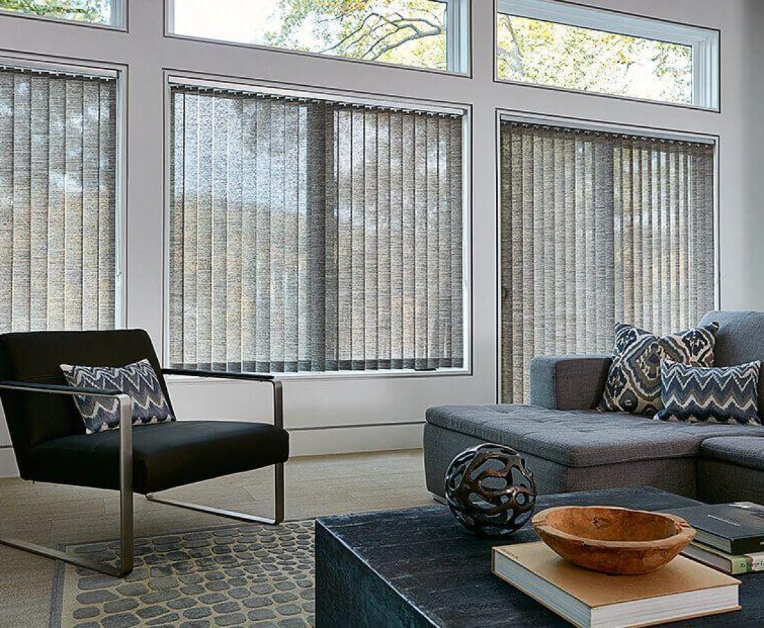 Light-Filtering Vertical Blinds
