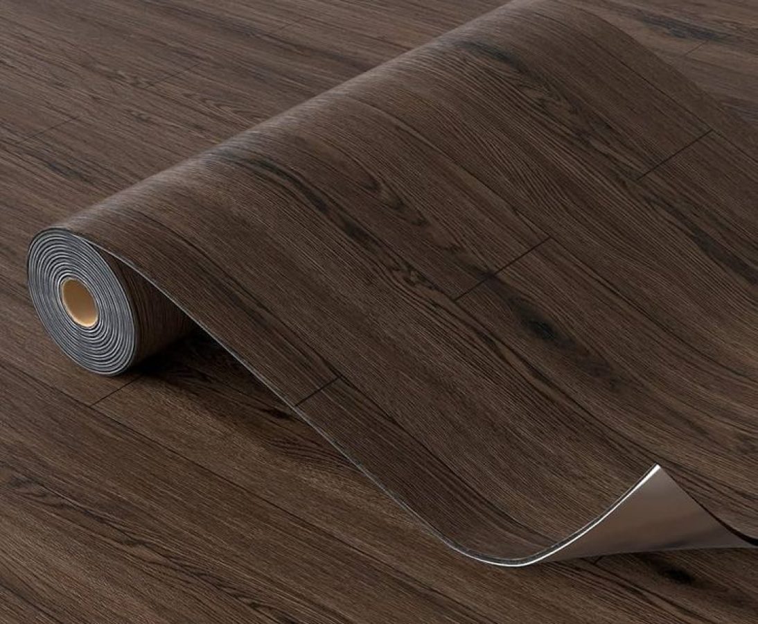 field of vinyl flooring