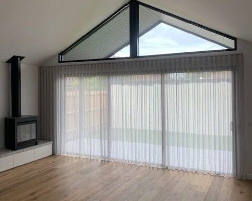 sheer and blackout curtains