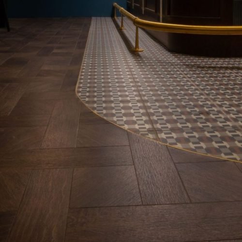 Vinyl hardwood flooring